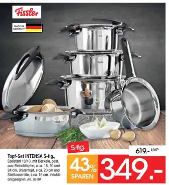 Zurbrüggen Fissler topf-set intensa 5-tlg Angebot
