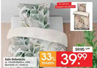 Zurbrüggen Satin-bettwäsche Angebot