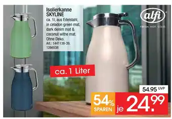 Zurbrüggen Alfi isolierkanne skyline Angebot