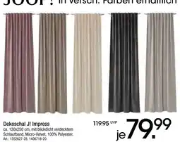 Zurbrüggen Joop! dekoschal j! impress Angebot