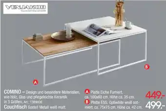 Zurbrüggen Venjakob comino couchtisch Angebot