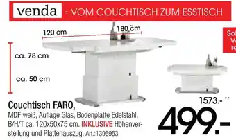Zurbrüggen Venda couchtisch faro Angebot