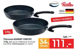 Zurbrüggen Fissler pfannenset adamant comfort Angebot