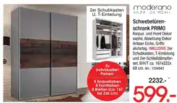 Zurbrüggen Moderano schwebetürenschrank primo Angebot