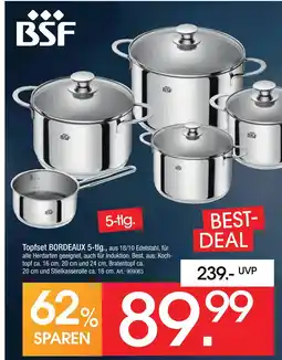 Zurbrüggen Bsf topfset bordeaux 5-tlg Angebot