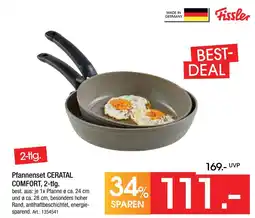 Zurbrüggen Fissler pfannenset ceratal comfort Angebot