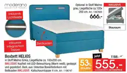 Zurbrüggen Moderano boxbett helios Angebot