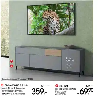 Zurbrüggen Tv-lowboard Angebot
