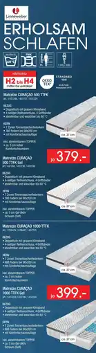 Zurbrüggen Linneweber matratze curaçao 500 ttfk Angebot