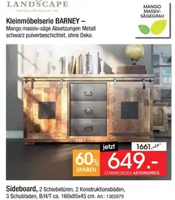 Zurbrüggen Landscape kleinmöbelserie barney sideboard Angebot