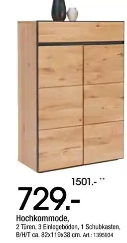 Zurbrüggen Hochkommode Angebot