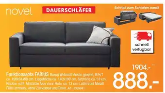 Zurbrüggen Novel funktionssofa fabius Angebot