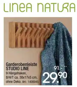 Zurbrüggen Linea natura garderobenleiste studio line Angebot