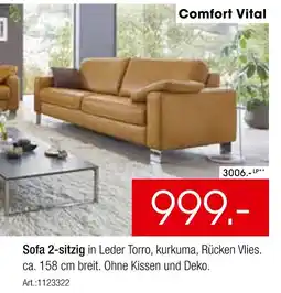Zurbrüggen Sofa 2-sitzig Angebot