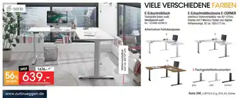 Zurbrüggen E-eckschreibtisch Angebot