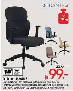 Zurbrüggen Modante drehstuhl magnus Angebot