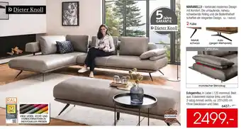 Zurbrüggen Dieter knoll eckgarnitur maranello Angebot