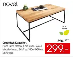 Zurbrüggen Novel couchtisch klagenfurt Angebot