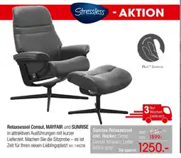 Zurbrüggen Stressless relaxsessel consul, mayfair und sunrise Angebot
