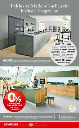 Segmüller Next125 exklusive marken-küchen für höchste ansprüche Angebot