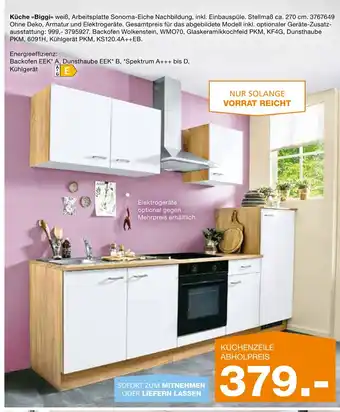 Segmüller Küche biggi Angebot