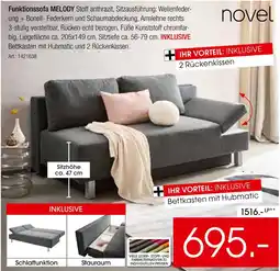 Zurbrüggen Novel funktionssofa melody Angebot