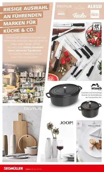 Segmüller Zwilling riesige auswahl an führenden marken für küche & co Angebot