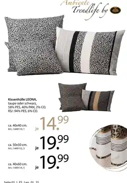 Zurbrüggen Kissenhülle leona Angebot