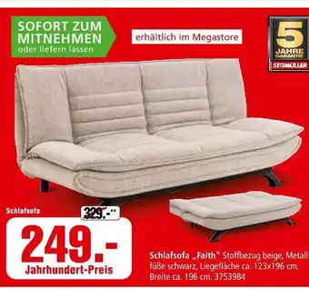 Segmüller Schlafsofa „faith“ Angebot