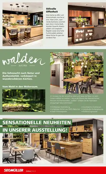 Segmüller Stilvolle offenheit Angebot