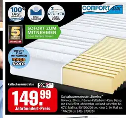 Segmüller Comfort lux kaltschaummatratze domino Angebot
