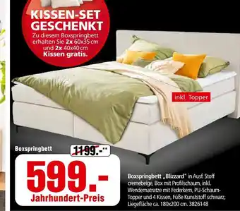 Segmüller Boxspringbett blizzard Angebot