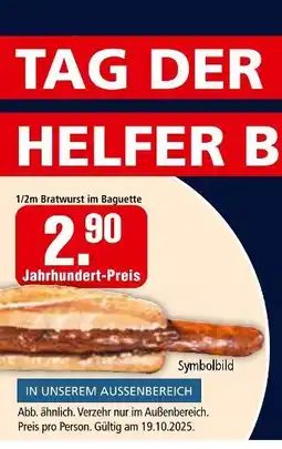 Segmüller 1/2m bratwurst im baguette Angebot