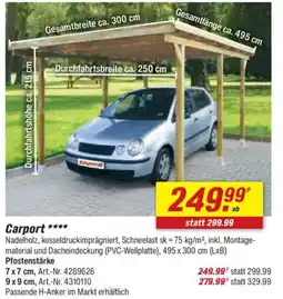 toom Baumarkt Carport Angebot