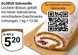 Globus GLOBUS Sahnerolle Angebot