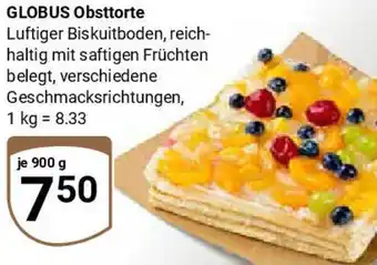 Globus GLOBUS Obsttorte Angebot