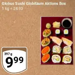 Globus Globus Sushi Globiläum Aktions Box Angebot