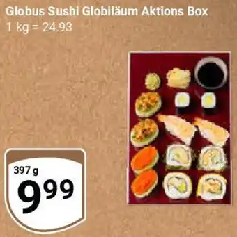 Globus Globus Sushi Globiläum Aktions Box Angebot