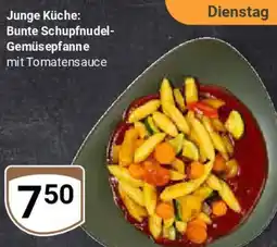 Globus Junge Küche: Bunte Schupfnudel- Gemüsepfanne Angebot