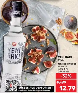 Kaufland YENI RAKI Türk. Anisspirituose Angebot