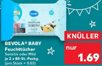 Kaufland BEVOLA BABY Feuchttücher Angebot