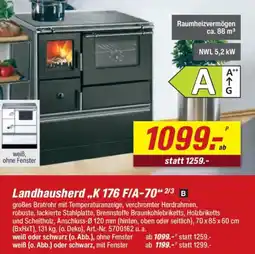 toom Baumarkt Landhausherd ,,K 176 F/A-70" 2/3 B Angebot
