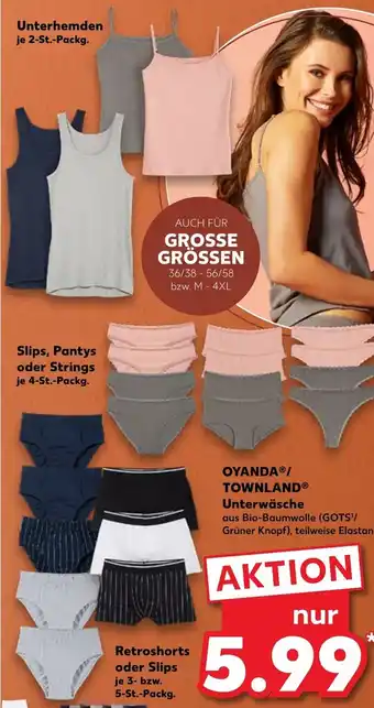 Kaufland Unterhemden, Slips. pantys oder Strings, retroshorts oder Slips Angebot