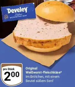 Globus Original Weißwurst-Fleischkäse Angebot