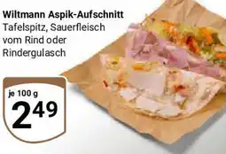 Globus Wiltmann Aspik-Aufschnitt Angebot