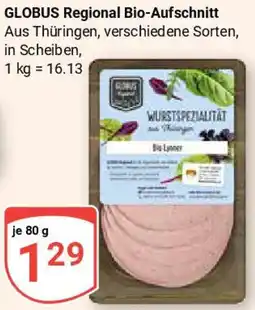 Globus GLOBUS Regional Bio-Aufschnitt Angebot