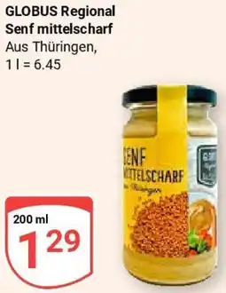 Globus GLOBUS Regional Senf mittelscharf Angebot