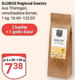 Globus GLOBUS Regional Gewürz Angebot