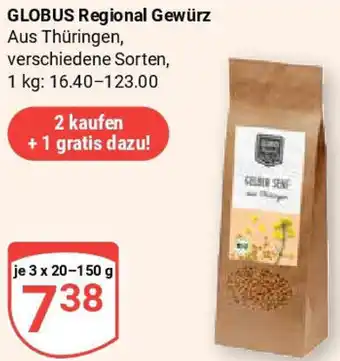 Globus GLOBUS Regional Gewürz Angebot