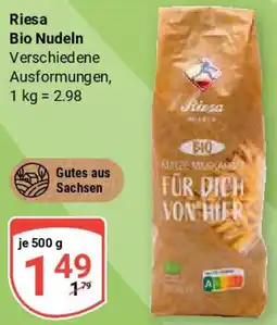 Globus Riesa Bio Nudeln Angebot